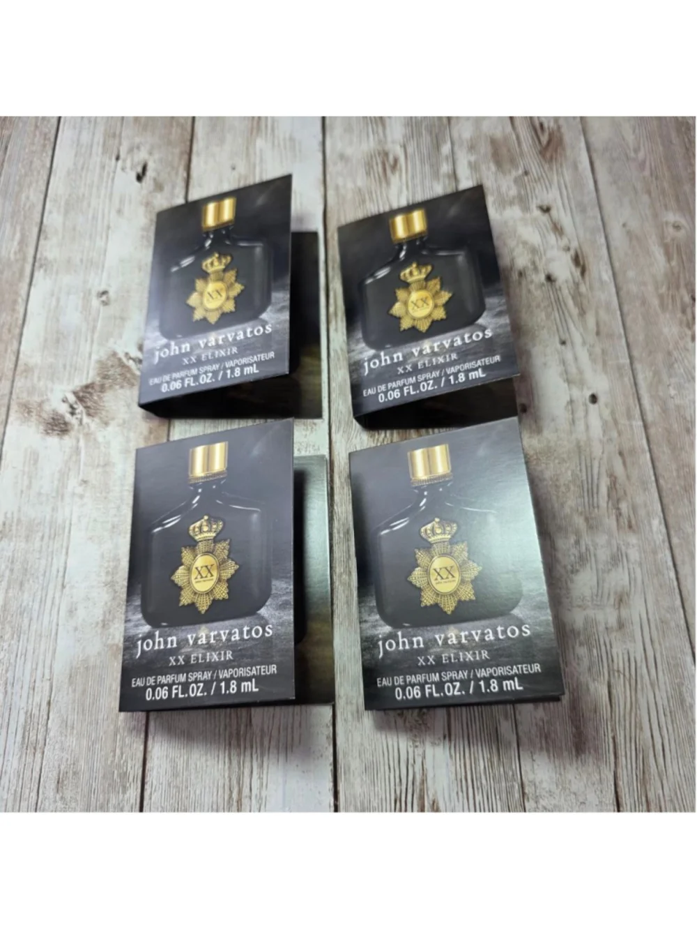 Men's John Varvatos XX Elixir Grooming Samples